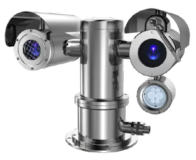Cámara PTZ Industrial ATEX Dual Vision Termica +IR Antiexplosiva lente térmica motorizada MS-7TPH4233PA-M